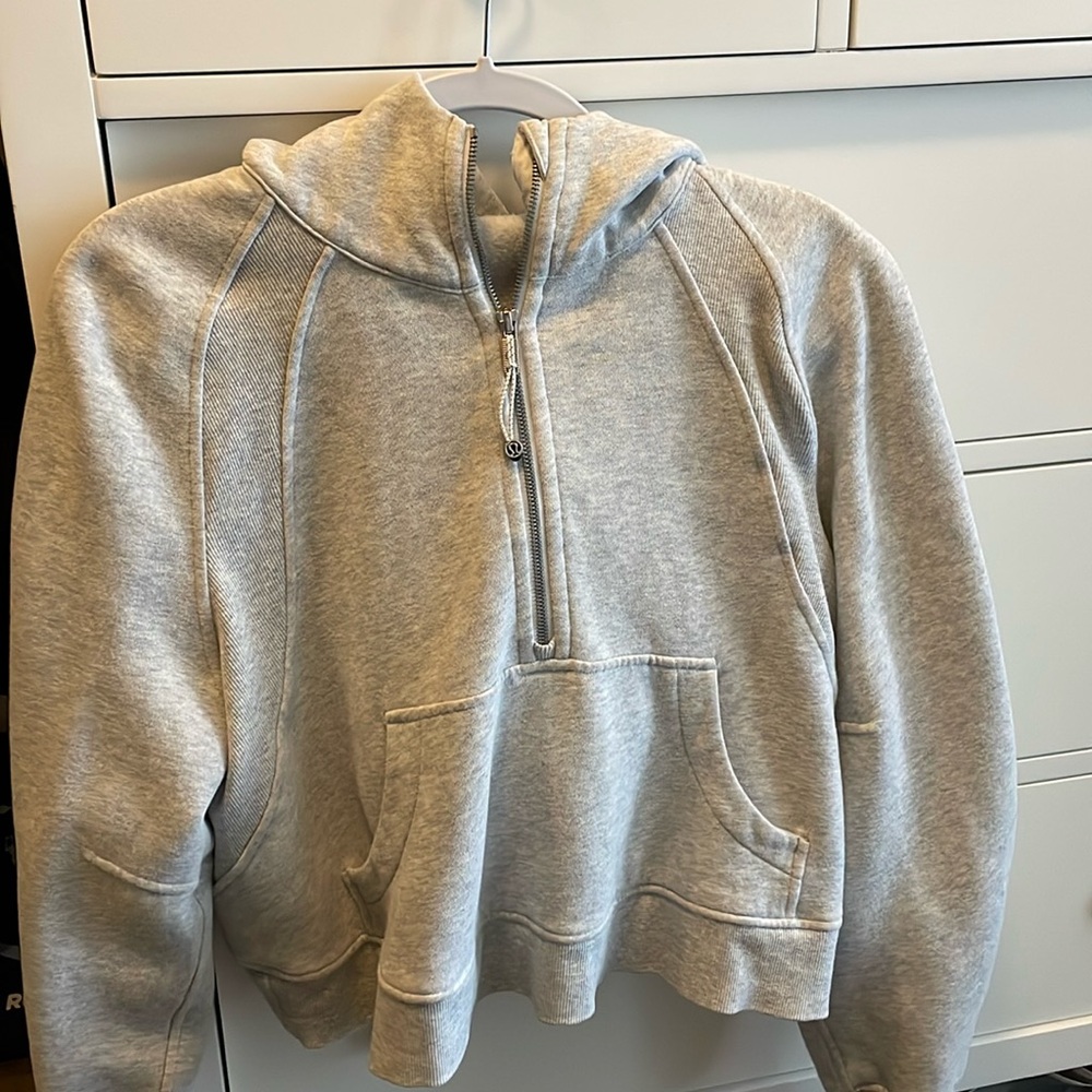 Lululemon Scuba Oversized Half Zip Hoodie